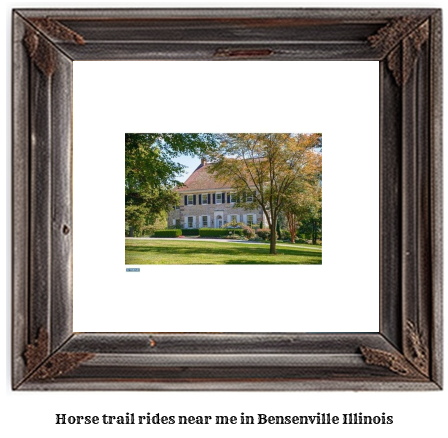 horse trail rides near me in Bensenville, Illinois